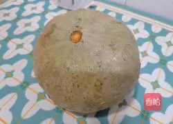 Illustration of braised silver chestnut pumpkin 1