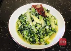 Illustration of how to make cabbage and potatoes stewed 9