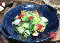Illustration of how to make stir-fried cabbage with mixed vegetables 9