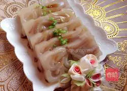 Illustration of how to make pig skin jelly 12