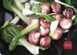 Illustration of how to make mushrooms and rapeseed 3