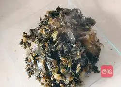 Illustration of how to make pickled cabbage vermicelli 6