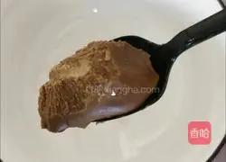 Illustration of how to make sesame sauce mixed with lettuce 1