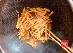 Hot and sour potato shreds recipe 4