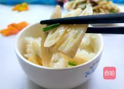 Illustration of how to make spicy and sour lotus root tips 12