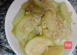 Illustration of how to stir-fry Changpu melon 7
