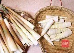 How to make shredded bitter bamboo shoots cold with red oil Illustration 1