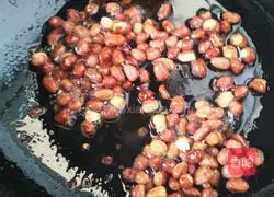 Illustration of how to make spinach with nuts 3