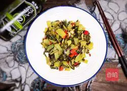 Illustration of spicy stir-fried vegetables 9