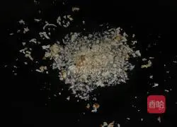 Illustration of making garlic and Shanghai greens 7