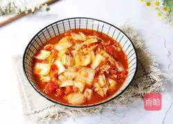 Illustration of how to make tomato and baby cabbage 11