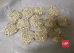 Illustration of how to make oatmeal fried Oreos 6