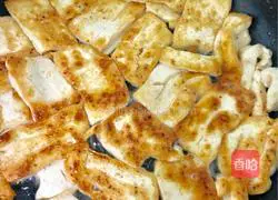 Illustration of home-style sizzling tofu 2