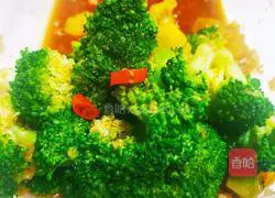 Illustration of how to make broccoli with soy sauce in 15 minutes, a super quick dish without oil smoke and low heat 4