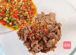 Illustration of how to make spicy cold beef 8