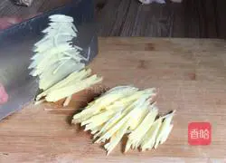 Illustration of how to make cold shredded potatoes 2