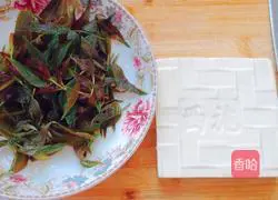 Illustration of how to make toon sprouts mixed with tofu 1