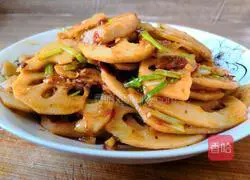Illustration of how to make sweet and sour lotus root slices 10