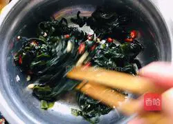 Illustration of how to make cold wakame 7
