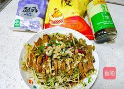 Illustration of how to make cold bean sprouts 6