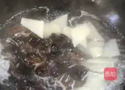 Illustration of how to make fungus mixed with yam 8