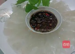 Illustration of how to make crystal skin jelly 12