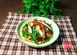 Illustration of how to make stir-fried dried leeks 12