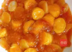 Illustration of how to cook Japanese tofu with tomato rice cake 9