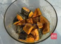 Roasted pumpkin Illustration of how to do it 8