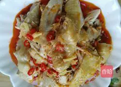 Illustration of how to make saliva chicken 10