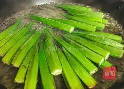 How to make cold okra Illustration 2