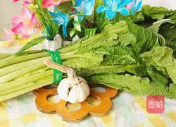 Illustration of how to make vegetarian stir-fried spring vegetables 1