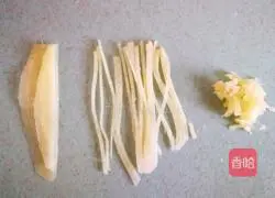 Illustration of making Korean spicy shredded radish (includes sweet and sour shredded radish recipe) 4
