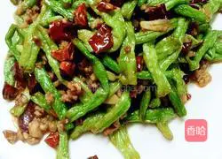 Illustration of how to make stir-fried beans 6