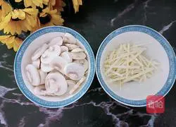 Illustration of how to stir-fry shepherd's purse 3