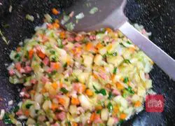 Illustration of how to make stir-fried tripe with cabbage 10