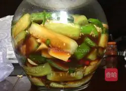 Pictures of how to make spicy and sour cucumber 6