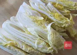 Illustration of how to make garlic vermicelli and baby cabbage 2