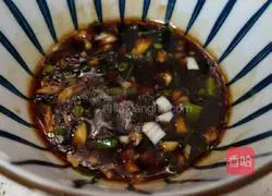 Illustration of how to steam eggplant with minced meat 3