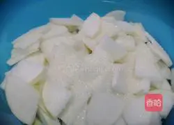 Illustration of how to make pickled radish, an appetizer that must be eaten all year round 2