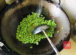 Illustration of how to make stir-fried edamame 8