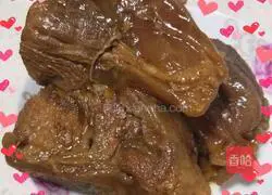 Illustration of how to make soy beef 6