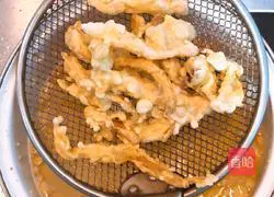 Illustration of how to make crispy king oyster mushroom 13