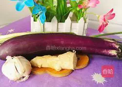Illustration of how to make fish-flavored eggplant 1