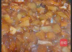 Illustration of how to cook potato and eggplant stew 5