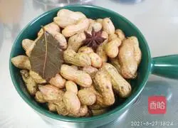 Illustration of how to cook fresh peanuts 9