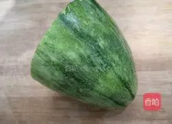 CookbookMake with cold dish Illustration of how to make water melon 1