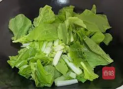 Illustration of how to make garlic Chinese cabbage 5
