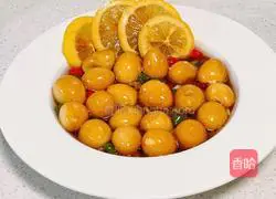 Illustration of how to make cold quail eggs 6