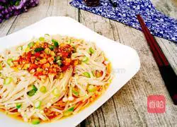 Illustration of how to make cold garlic mushrooms 12